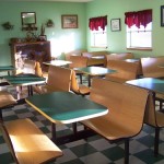 double j indoor arena dining area